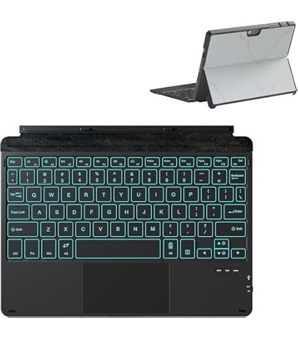 Amazon | Microsoft キーボードカバー Surface Go and Go 2用 ポピー